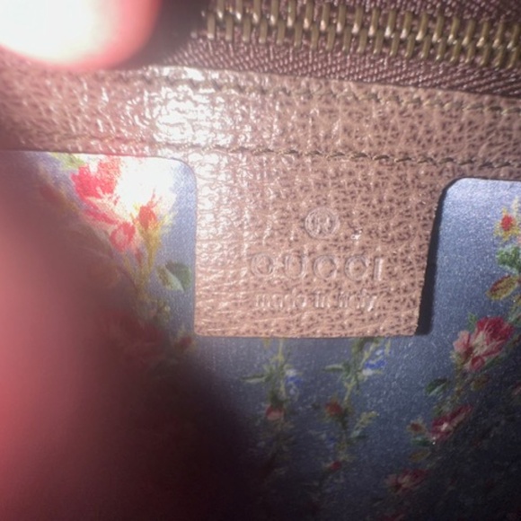 Gucci Brown Calfskin & Shell Butterfly Calfskin Shoulder Bag - RARE!!!! - Picture 4 of 16